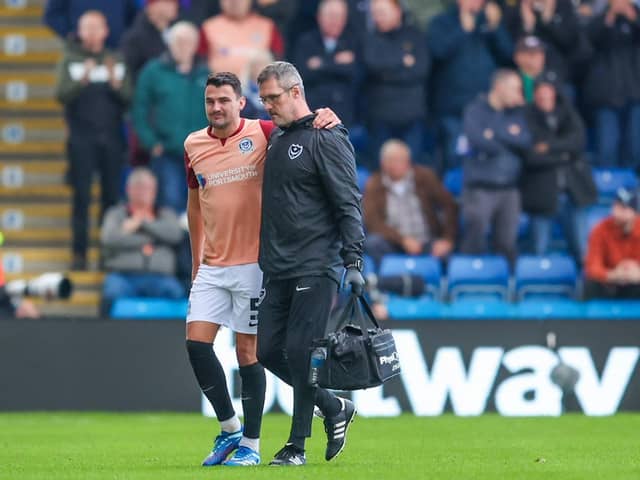 Portsmouth defender Regan Poole has been ruled out for the season after Chesterfield injury for former Manchester United and Lincoln City man.