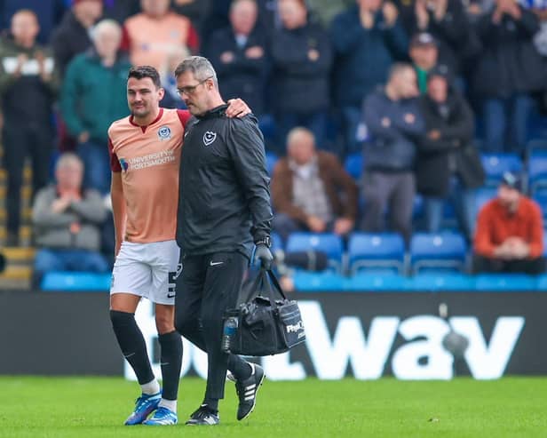 Portsmouth defender Regan Poole has been ruled out for the season after Chesterfield injury for former Manchester United and Lincoln City man.
