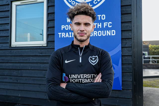 Former Arsenal and Norwich winger Josh Martin has signed for Pompey on a short-term deal.
