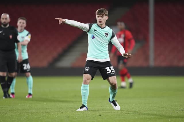 Former Pompey Academy skipper Adam Payce is currently on loan at Sholing - his third club this season. Picture: Jason Brown