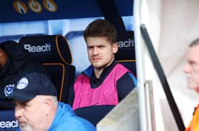 Lloyd Isgrove never played for Pompey during his loan from Barnsley - and made just three squads. Here he is pictured at Shrewsbury. Picture: Joe Pepler