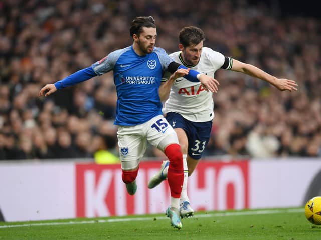 Owen Dale spent last season on loan at Pompey (Image: Getty Images)