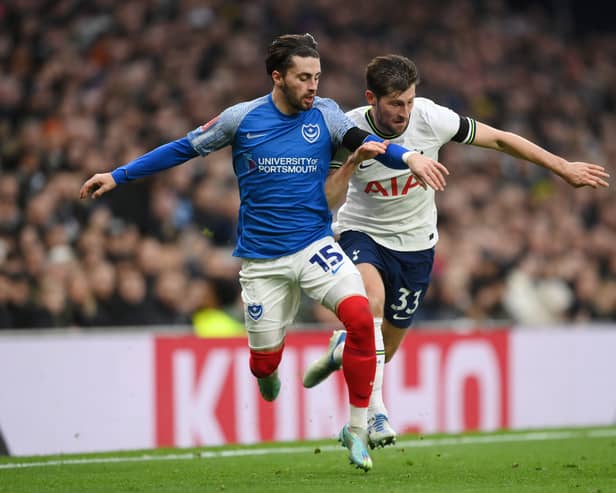 Owen Dale spent last season on loan at Pompey (Image: Getty Images)