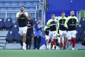 Marlon Papck, left, is closing in on his Pompey return