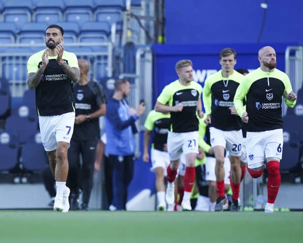 Marlon Papck, left, is closing in on his Pompey return