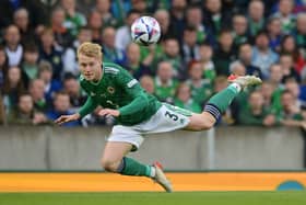 Paddy Lane turned down the chance to represent Northern Ireland in two friendly matches this summer. Picture: Getty