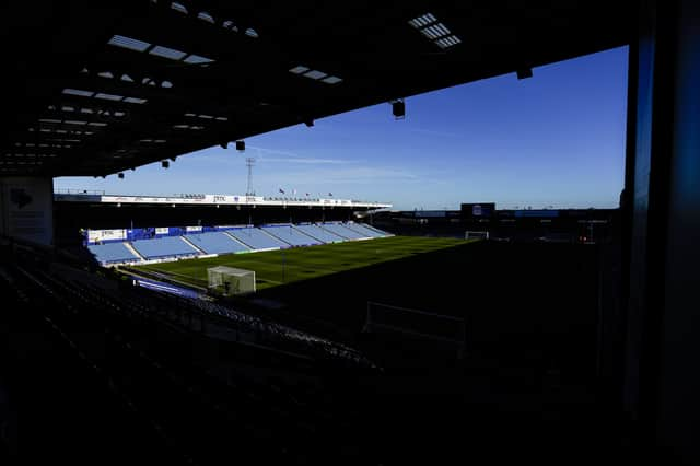 Fratton Park has been undergoing a £12m redevelopment programme since June 2021. Picture: Jason Brown/ProSportsImages