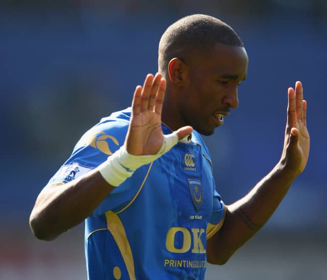 The transfer of Jermain Defoe from Spurs to Pompey in January 2008 is being looked at by the FA. Picture: Getty Images