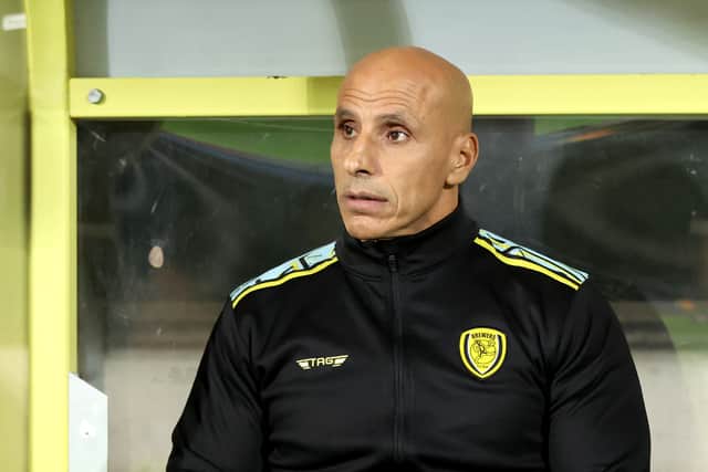 Burton Albion boss Dino Maamria. Pic: Getty.
