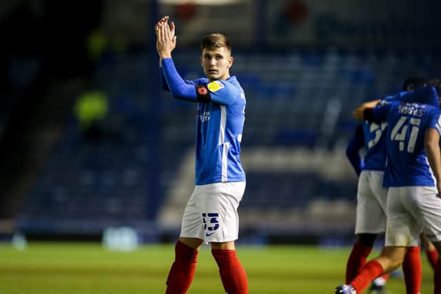 Former Pompey player Alfie Bridgman finished last season with Moneyfields. Picture: Robin Jones/Digital South