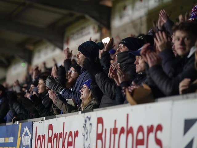 Pompey fans have been loyal travellers on the road this season