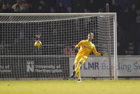 Pompey keeper Will Norris has made a big difference to his side's attacking play. Pic: Jason Brown