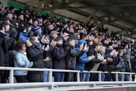 More than 1,400 Pompey fans travelled to Northampton on Saturday to witness their 3-0 win against the Cobblers.