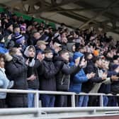 More than 1,400 Pompey fans travelled to Northampton on Saturday to witness their 3-0 win against the Cobblers.