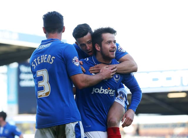 Former Pompey striker Marc McNulty has left American side Orange County. Picture: Joe Pepler