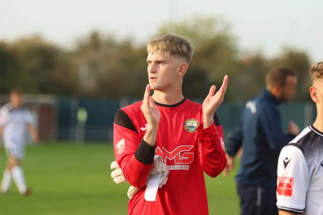 Toby Steward has been called up to an England goalkeeping development squad training camp. Picture: Tom Phillips