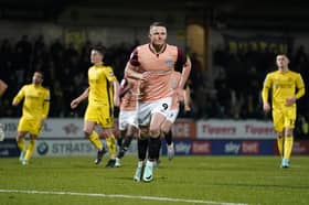 Colby Bishop hasn't featured for Pompey since sustaining injury at Burton. Picture: Jason Brown/PoSportsImages