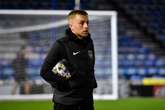 Joe Morrell has been recalled to Pompey's side for the crunch game with Bolton. Picture: Graham Hunt/ProSportsImages