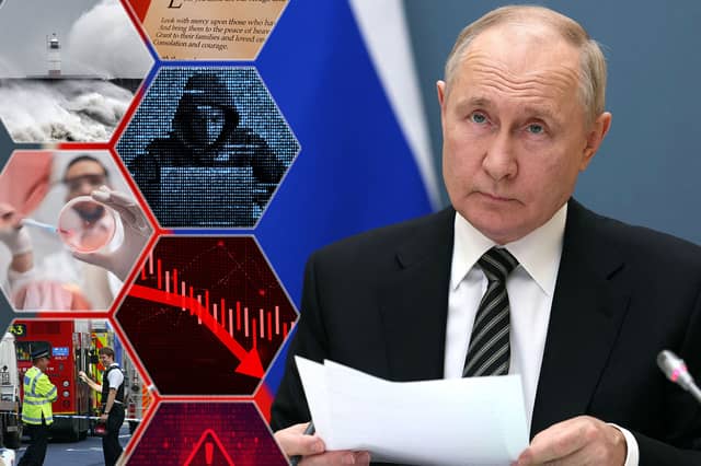 Mystic Baba Vanga's predictions for 2024 have been revealed and they include medical advancements, but also the attempted assasination of Putin and cyber attacks. Composite image by NationalWorld/Mark Hall.
