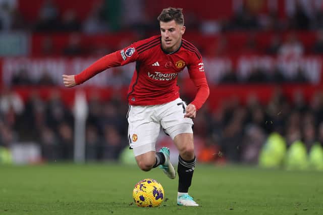 Manchester United midfielder and Pompey fan Mason Mount is rumoured to be interested in buying the Hawks with his dad, Tony. Picture: Getty Images