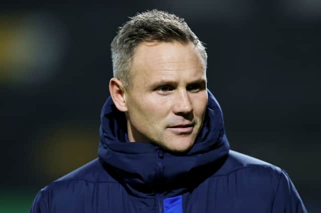 Matt Taylor's Shrewsbury suffered a 3-0 defeat to Pompey on Saturday. Picture: Getty Images