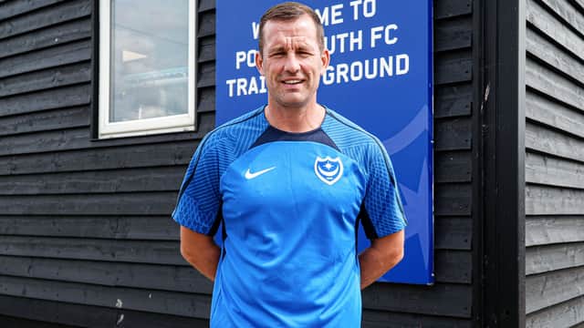 Michael Doyle returned to Fratton Park this summer to work in the Academy - but has now become Woking manager. Picture: Portsmouth FC