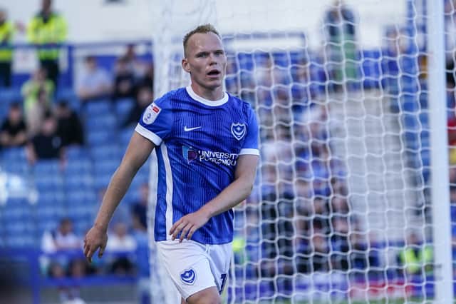 Anthony Scully has been named on Pompey's bench for the Bristol Street Motors Trophy clash with AFC Wimbledon. Picture: Jason Brown/ProSportsImages