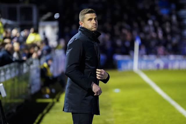 John Mousinho was disappointed with his squad's performance after rotating it against AFC Wimbledon. Picture: Jason Brown/ProSportsImages