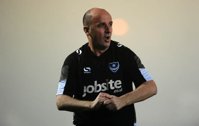 Paul Cook is one of several former Pompey managers tipped for the Plymouth Argyle job. He is currently in charge of National League leaders Chesterfield. (Photo by Harry Trump/Getty Images)