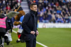 Pompey boss John Mousinho is demanding a Bristol Rovers response from his players. Pic: Jason Brown