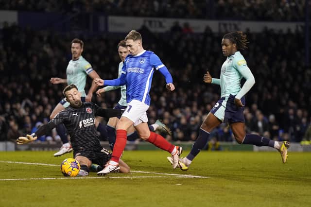 Gavin Whyte has been recalled to Pompey's side against Bristol Rovers. Picture: Jason Brown/ProSportsImages