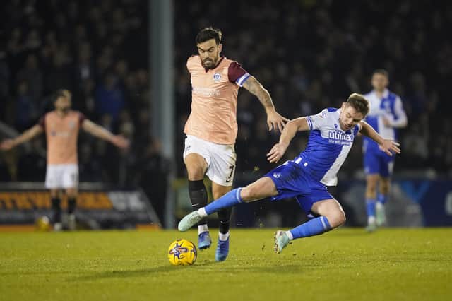 Marlon Pack in the thick of the action at Bristol Rovers on Boxing Day. Picture: Jason Brown/ProSportsImages