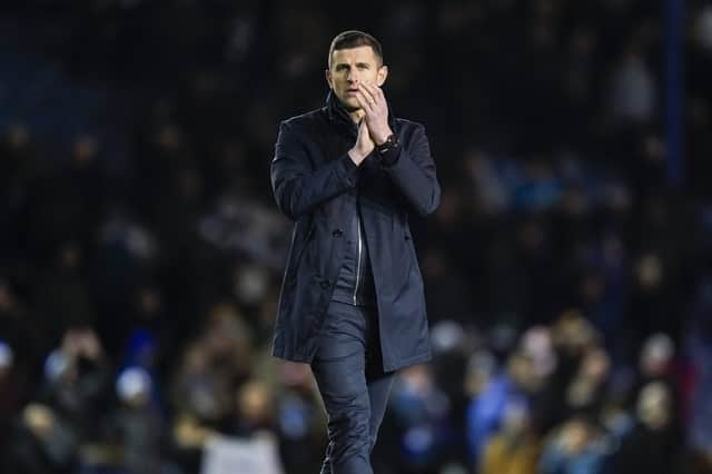 John Mousinho is not 'panicking' after taking one point from the last two matches. Picture: Jason Brown/ProSportsImages