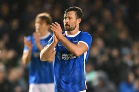Pompey defender Joe Rafferty has faith in the club's football operation to make the signings needed in the January window. Pic: Graham Hunt/ProSportsImages
