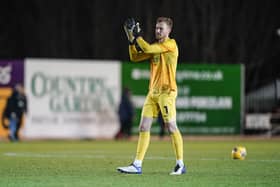 Pompey keeper Will Norris has been backed by John Mousinho after not reaching his usual high levels of distribution at Exeter. Jason Brown/ProSportsImages