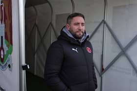 Former Fleetwood boss Lee Johnson