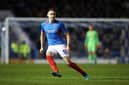 Former Pompey defender Brandon Haunstrup has started just five matches in more than three years. Picture: Joe Pepler