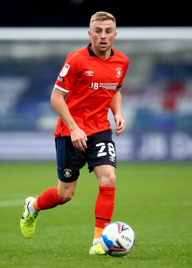Luton bought Joe Morrell in October 2020, yet he struggled for first-team action. Picture: Getty Images