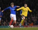 Ross McCrorie facing Arsenal's Gabriel Martinelli in the FA Cup in March 2020. Picture: Getty Images