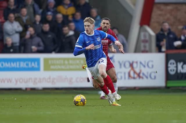 Paddy Lane believes he's in the form of his life at Pompey. Picture: Jason Brown/ProSportsImages