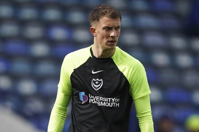 Matt Macey is Pompey's only capture of the transfer window so far. Picture: Jason Brown/ProSportsImages