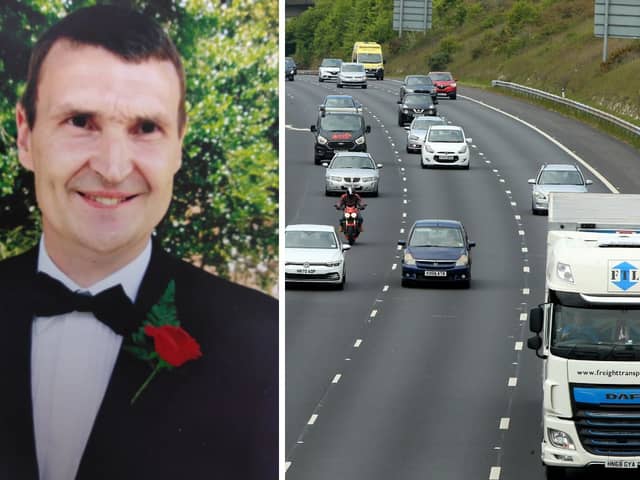 Stephen Lee, 60, of Southsea, died in a crash on the hard shoulder of the M27. Picture: Hampshire and Isle of Wight Constabulary/Chris Moorhouse.