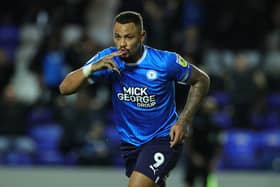 Jonson Clarke-Harris has 84 goals in 171 appearances for Peterborough since his £1.2m move from Bristol Rovers in 2020