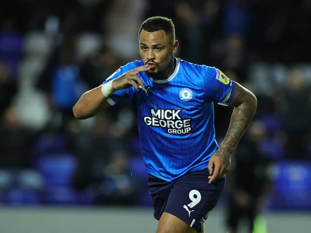 Jonson Clarke-Harris has 84 goals in 171 appearances for Peterborough since his £1.2m move from Bristol Rovers in 2020