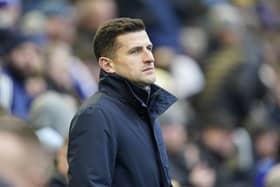 Pompey boss John Mousinho has given a clear message to his players over the promotion pressure they're facing. Pic: Jason Brown