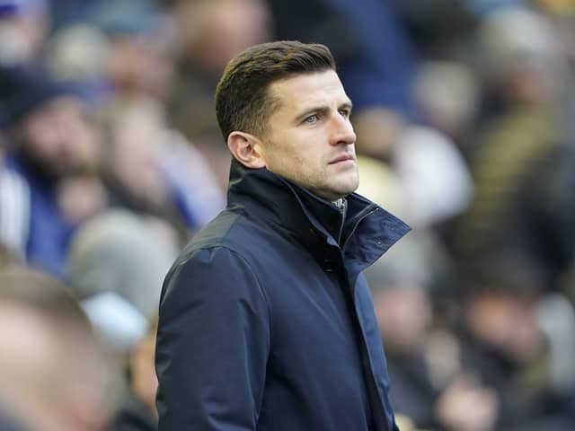 Pompey boss John Mousinho has given a clear message to his players over the promotion pressure they're facing. Pic: Jason Brown