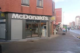 The new McDonald's restaurant in London Road, North End. It is set to open this week. Picture: The News Portsmouth.