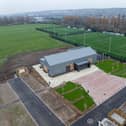 The finishing touches are being put to the King George V Football football hub in Cosham. Picture: Marcin Jedrysiak