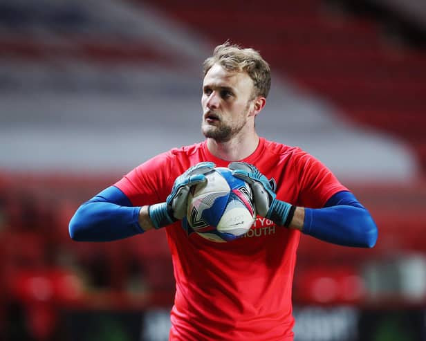 Former Pompey keeper Lewis Ward