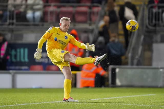 Pompey on their plans for out-of-favour keeper after securing ...